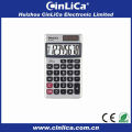 SL-500P dual power handheld calculator, silver pocket calculator